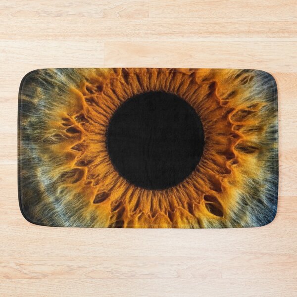 Item preview, Human Iris Macro Photography Amber Gold and Hazel Eye Close Up designed and sold by LYAN-STORE.