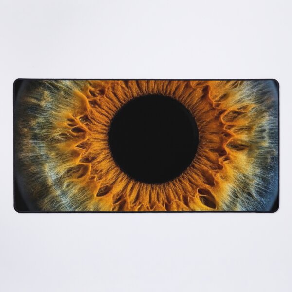 Item preview, Human Iris Macro Photography Amber Gold and Hazel Eye Close Up designed and sold by LYAN-STORE.