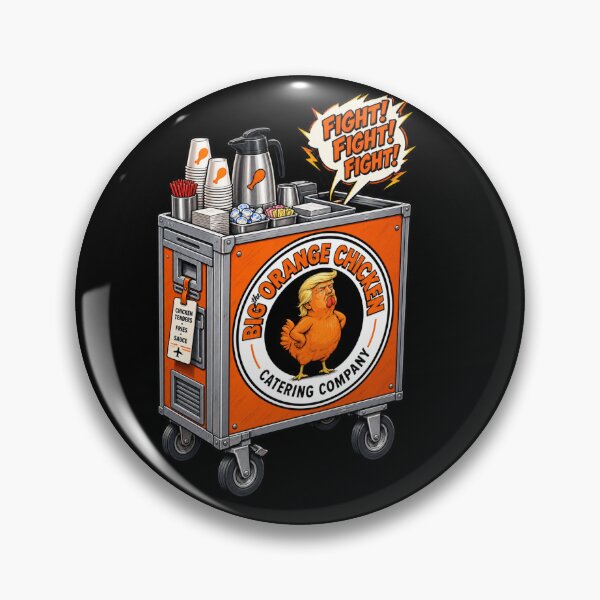 Item preview, Big Orange Chicken Catering Cart designed and sold by Cut & Paste Productions.