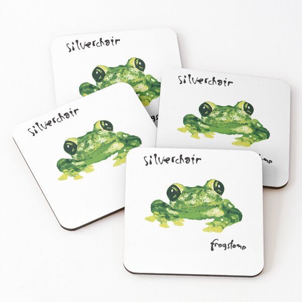 Item preview, Green Amphibian With Big Wide Eyes Sitting On Dark designed and sold by AandSFasion.