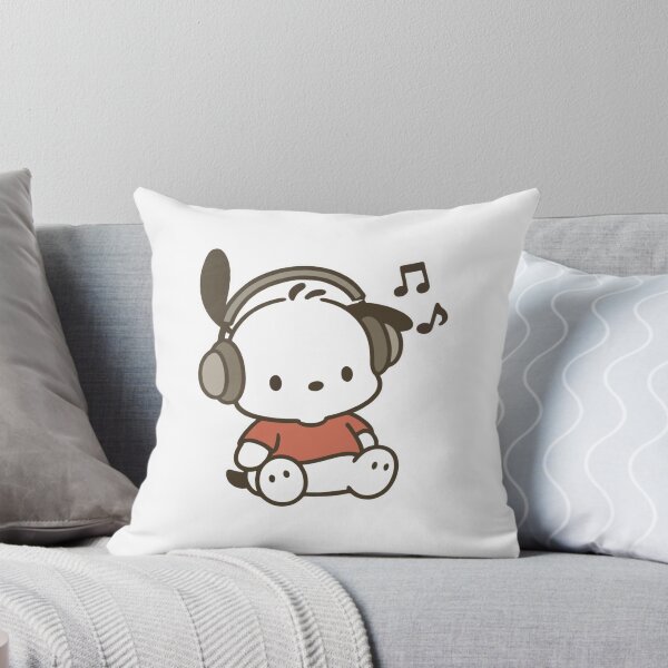 Item preview, pochacco listening to music - fan art designed and sold by HeatherLynn35.