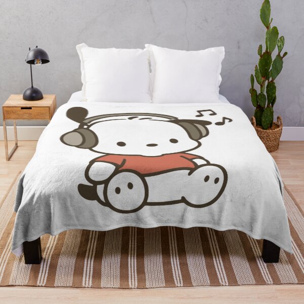 Item preview, pochacco listening to music - fan art designed and sold by HeatherLynn35.