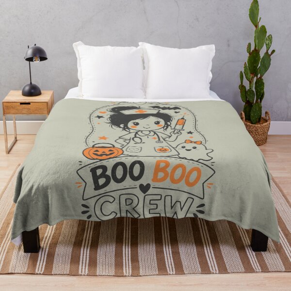 Item preview, Cute Spooky Nurse Halloween Boo Boo Crew designed and sold by Studio Bootleg.