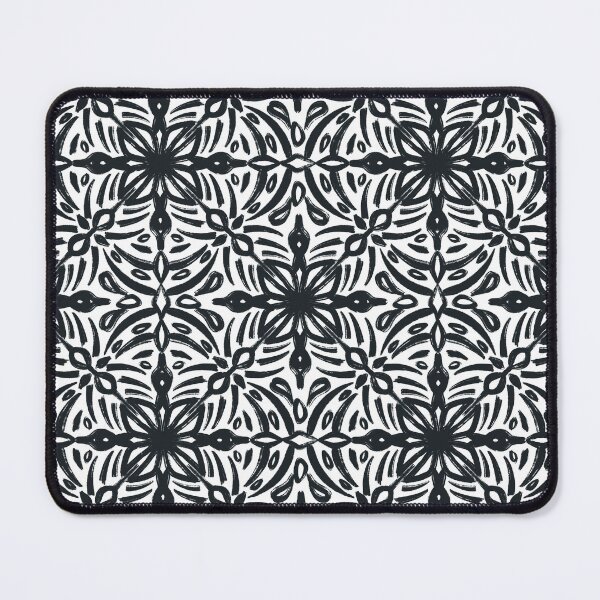 Item preview, Elegant Black Geometric Floral Vector designed and sold by EWIKA By Ekawit.