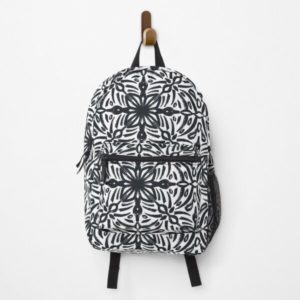 Item preview, Elegant Black Geometric Floral Vector designed and sold by EWIKA By Ekawit.