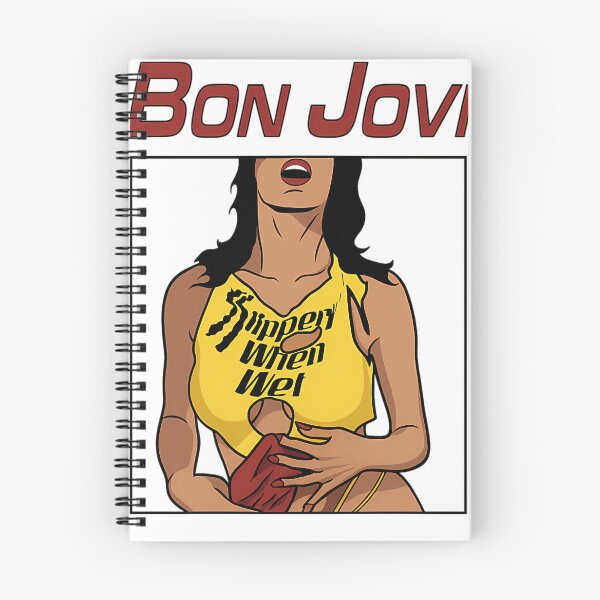 Item preview, Bon Jovi Slippery When Wet designed and sold by velvetsterling.