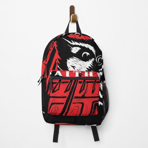Item preview, Barking Dog Near Police Officer In Red Woodcut designed and sold by Tsuka Shop Art.