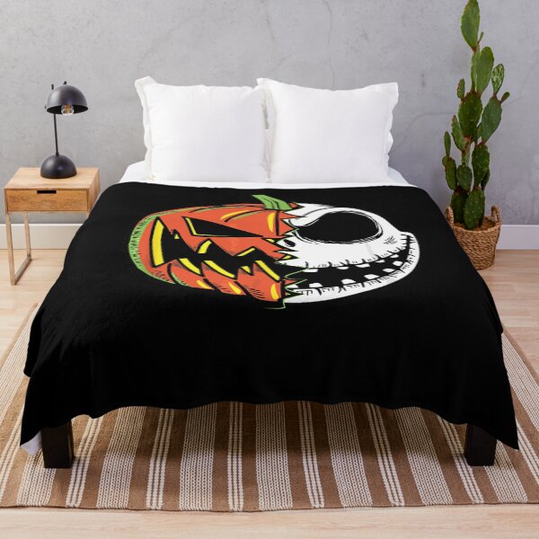 Item preview, Jack Skellington Pumpkin Face Halloween Mashup designed and sold by GoldenField41.