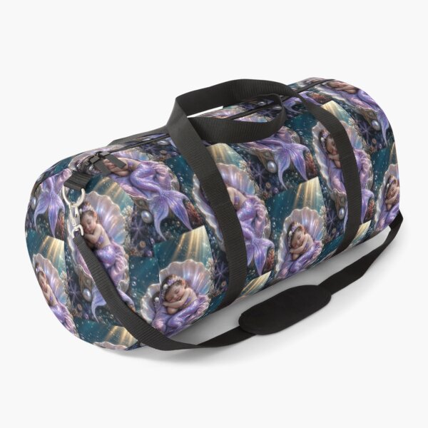 Item preview, Sleeping Baby Mermaid in Water – Enchanted Ocean Fantasy Art designed and sold by Bhaskar Digital Art.