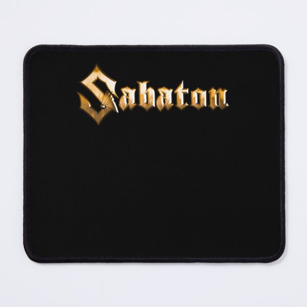 Item preview, Golden Metallic Heavy Metal Typography On Black Background designed and sold by KORARU-co.
