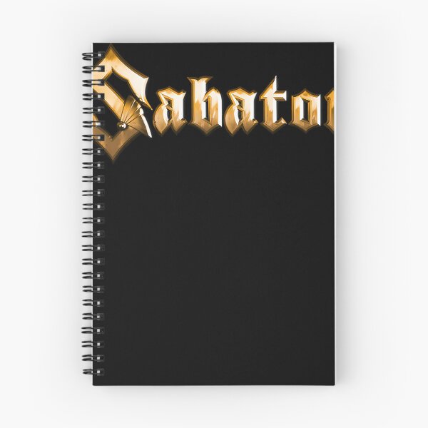 Item preview, Golden Metallic Heavy Metal Typography On Black Background designed and sold by KORARU-co.