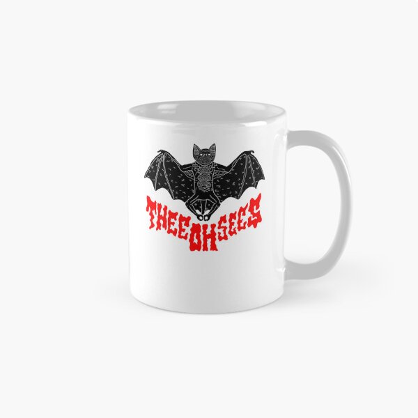 Item preview, Detailed Outline Of A Flying Bat With Red Typography Below designed and sold by KORARU-co.