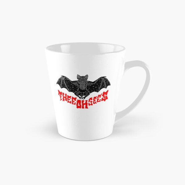 Item preview, Detailed Outline Of A Flying Bat With Red Typography Below designed and sold by KORARU-co.