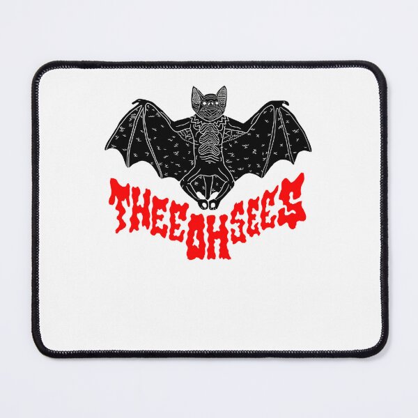 Item preview, Detailed Outline Of A Flying Bat With Red Typography Below designed and sold by KORARU-co.