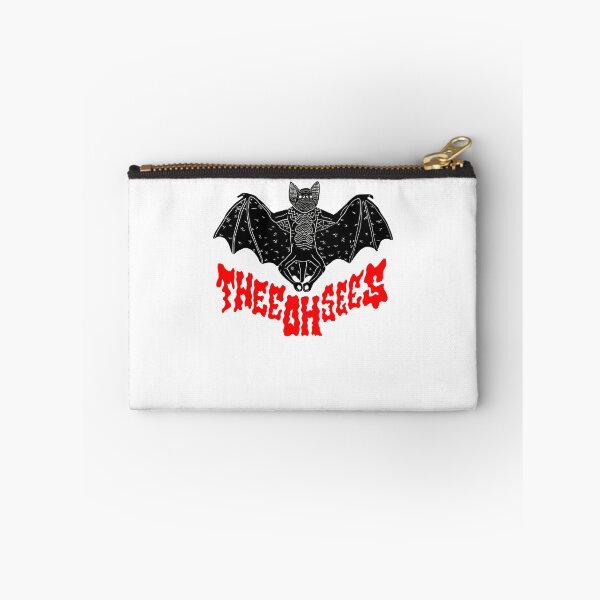 Item preview, Detailed Outline Of A Flying Bat With Red Typography Below designed and sold by KORARU-co.
