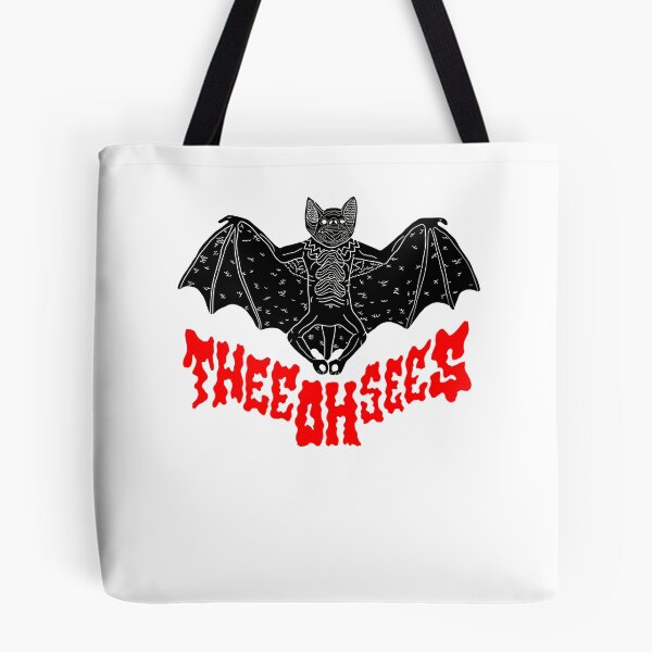 Item preview, Detailed Outline Of A Flying Bat With Red Typography Below designed and sold by KORARU-co.