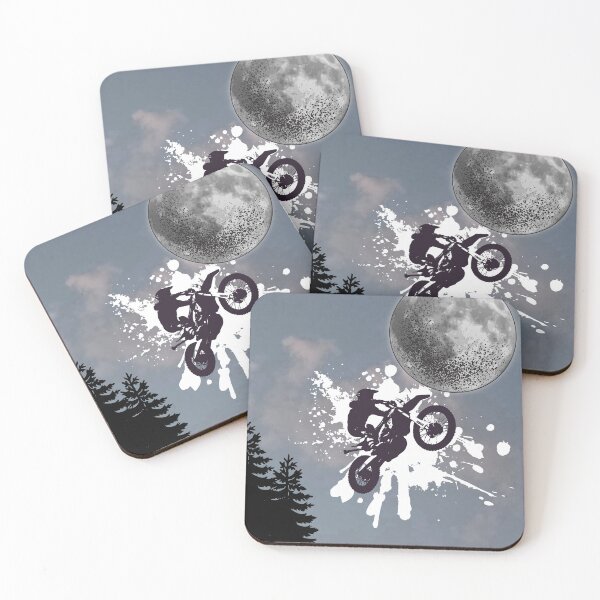 Item preview, Moonlight Dirt Bike Adventure designed and sold by PetruArtDesigns.