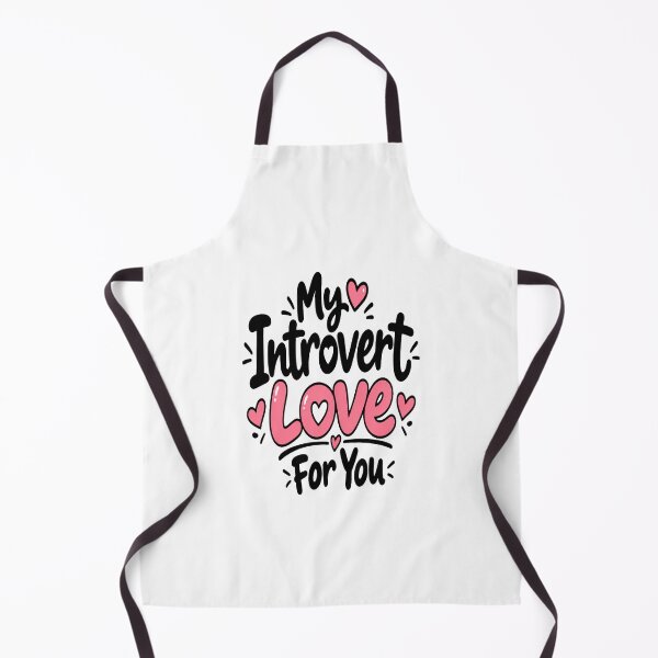 Item preview, My Introvert Love For You – Cute Minimal Romantic Love Quote designed and sold by Lovestickerco.