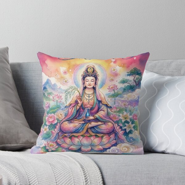 Item preview, Quan Yin Blessings Tahnk You Card designed and sold by shantilovesart.
