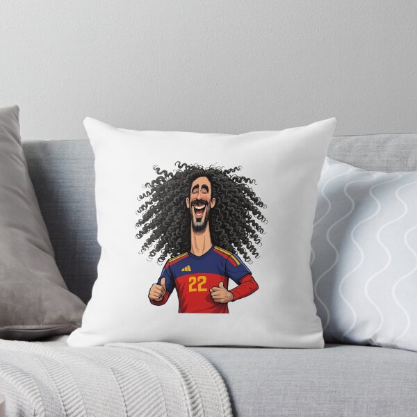 Item preview, marc cucurella spain national football team no 22 caricature designed and sold by GmirkinEric1.