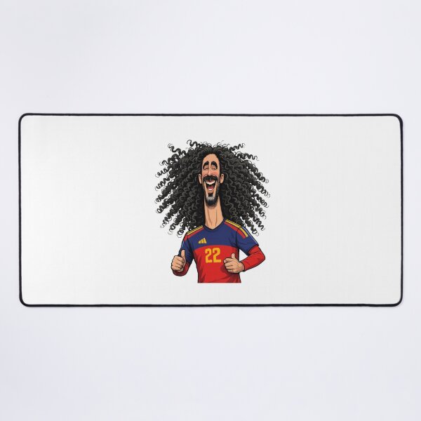Item preview, marc cucurella spain national football team no 22 caricature designed and sold by GmirkinEric1.