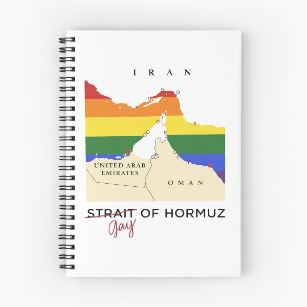 Item preview, Iran Gay Of Hormuz designed and sold by DrawMotion.
