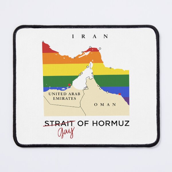 Item preview, Iran Gay Of Hormuz designed and sold by DrawMotion.