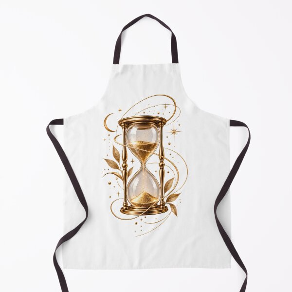 Item preview, Golden Hourglass | Elegant Time & Eternity Celestial Design designed and sold by CalmMandala.