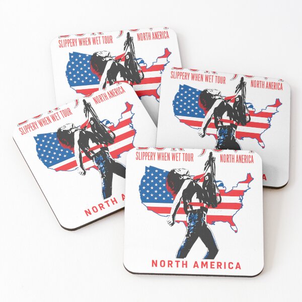Item preview, Slippery When Wet North America Tour designed and sold by DreamArt-Jar.