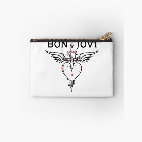 Item preview, Bon Jovi Winged Dagger Heart designed and sold by wildliferealism.