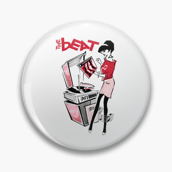 Item preview, Woman Changing Vinyl Record On Jukebox In Red Tone designed and sold by AandSFasion.