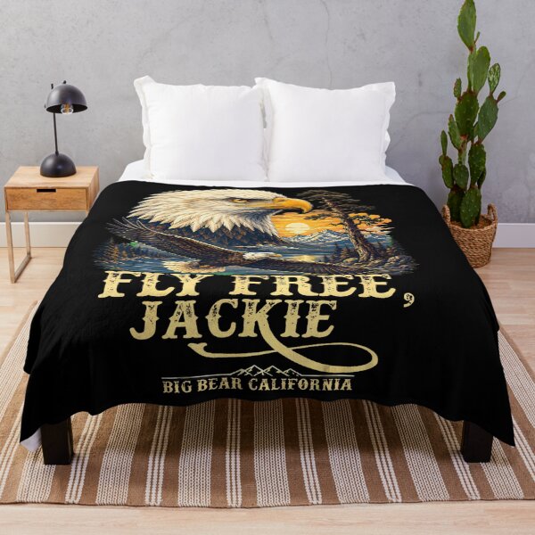 Item preview, Fly Free Jackie Big Bear Bald Eagle Memorial designed and sold by HaytamShop.