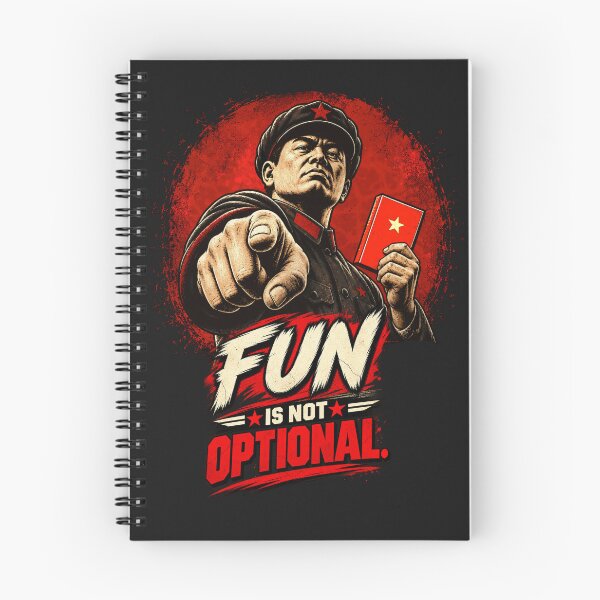 Item preview, Fun Is Not Optional — Official Mandatory Morale Department designed and sold by Sanctum Icons.