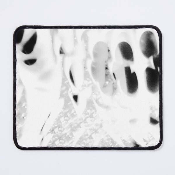 Item preview, Three-Leaf Harmony: Faith, Hope, and Love - Monochrome Optical Abstraction designed and sold by ElionSolis.