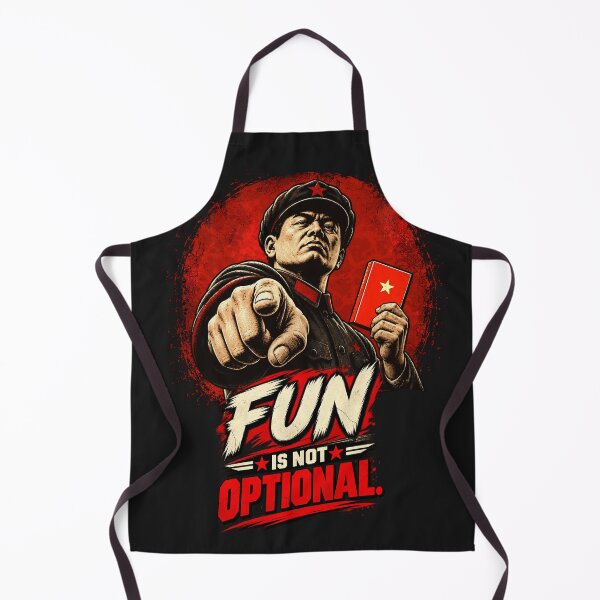 Item preview, Fun Is Not Optional — Official Mandatory Morale Department designed and sold by Sanctum Icons.