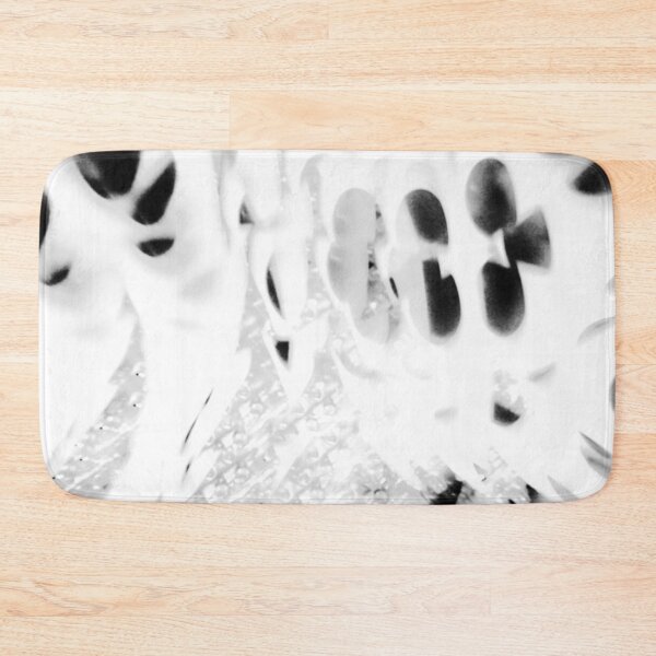 Item preview, Three-Leaf Harmony: Faith, Hope, and Love - Monochrome Optical Abstraction designed and sold by ElionSolis.