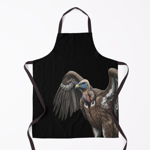 Item preview, C is for Cinereous Vulture,Cinereous Vulture Illustration – designed and sold by DeBrainstore.