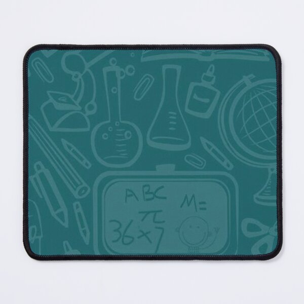 Item preview, Back to School Doodle Teal Green Pattern Chalkboard Education Illustration designed and sold by LYAN-STORE.