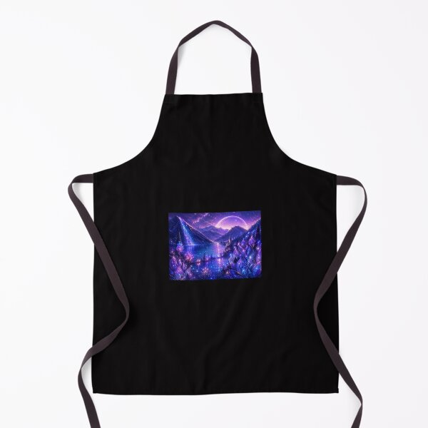 Item preview, A Mystical Night Near the Waterfall designed and sold by Aquamarineelle.