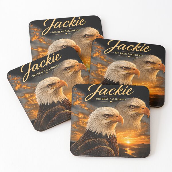 Item preview, Fly Free Jackie Big Bear Bald Eagle Memorial Tribute designed and sold by HaytamShop.