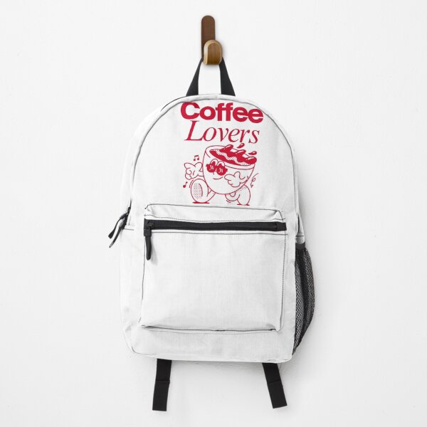 Item preview, Red and White Illustrated Coffee Lovers T Shirt designed and sold by SVSocialH.