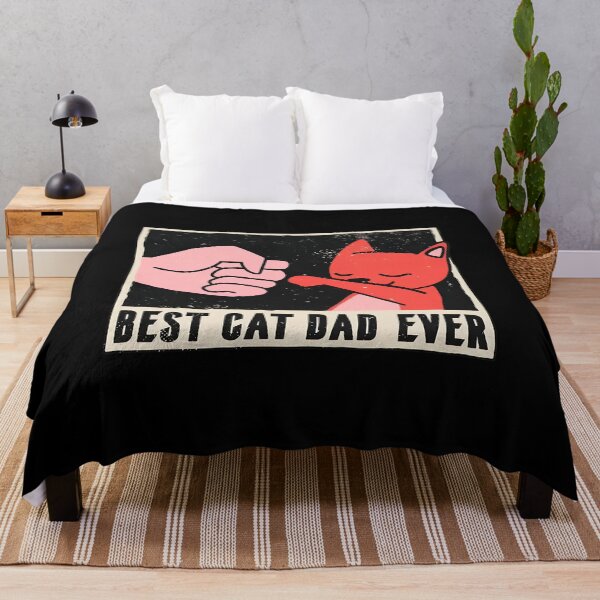 Item preview, Best Cat Dad Ever Fist Bump Vintage Retro designed and sold by Dmo3HarkoArt.
