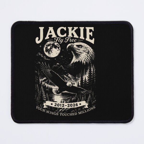 Item preview, Fly Free Jackie Big Bear Eagle Memorial Tribute designed and sold by Amerakstore.