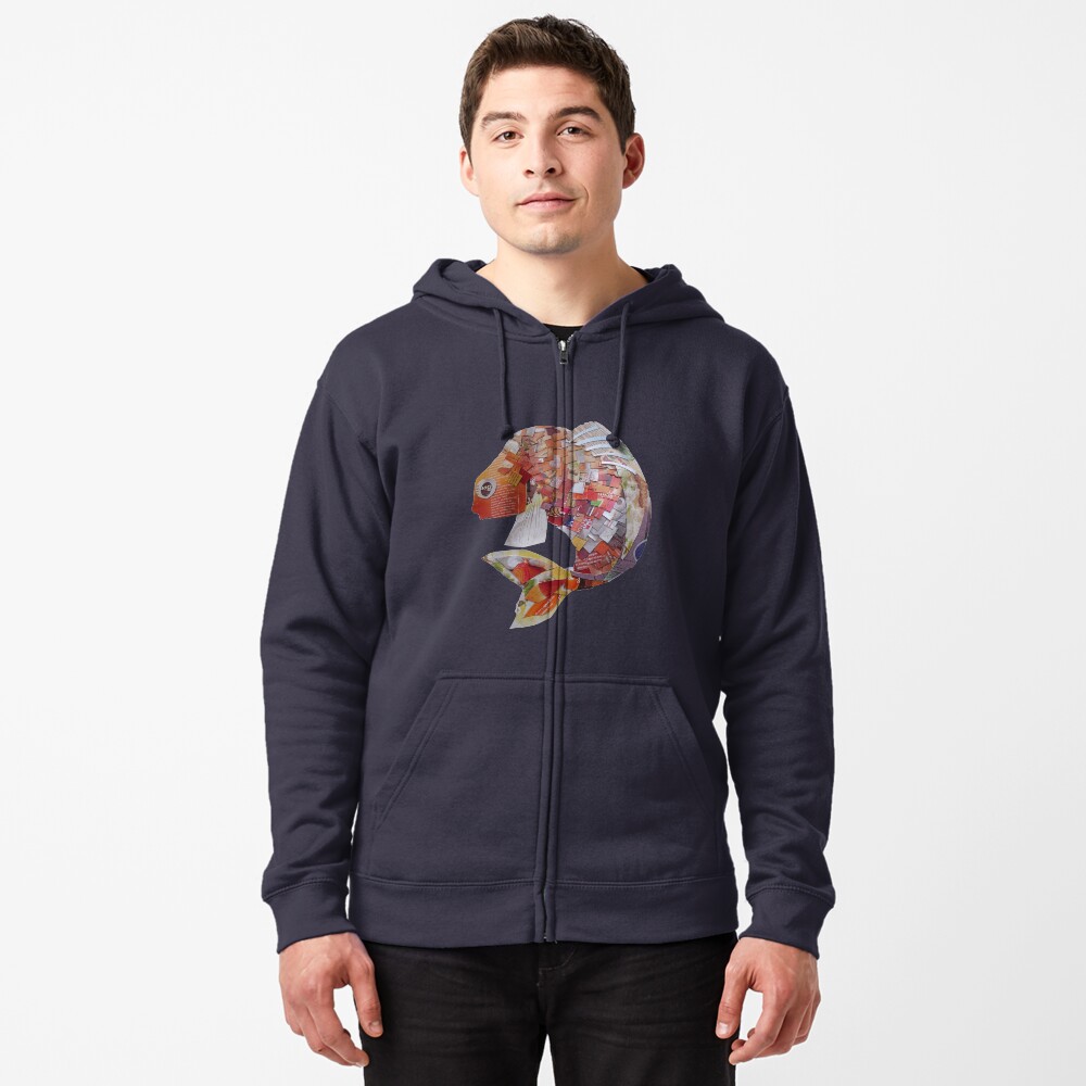 Item preview, Zipped Hoodie designed and sold by Packeredo.