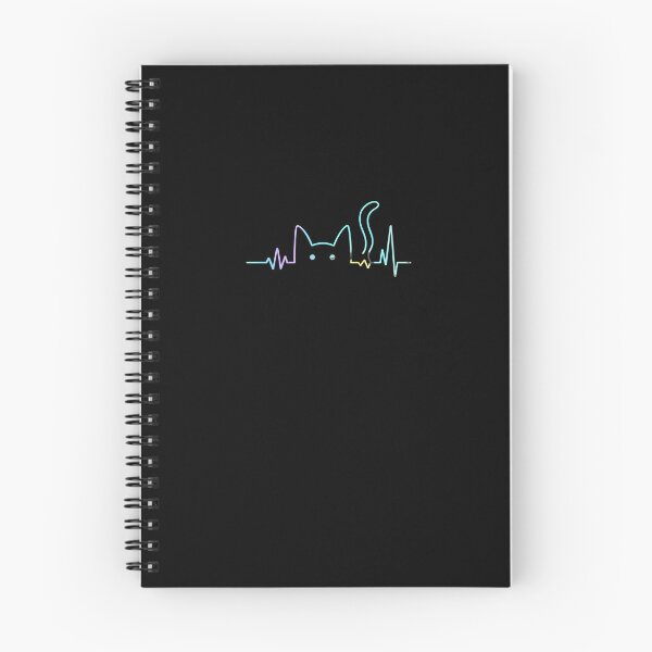 Item preview, Cat Heartbeat Line Art designed and sold by Dmo3HarkoArt.