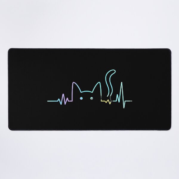 Item preview, Cat Heartbeat Line Art designed and sold by Dmo3HarkoArt.