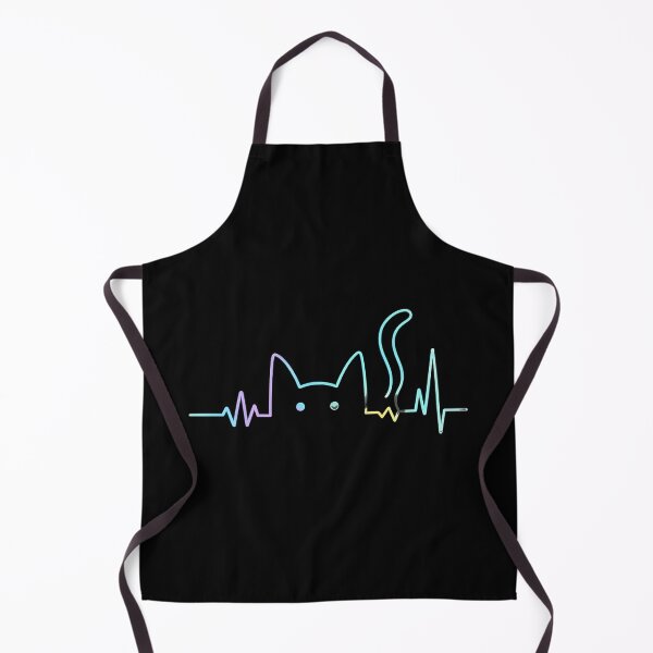 Item preview, Cat Heartbeat Line Art designed and sold by Dmo3HarkoArt.