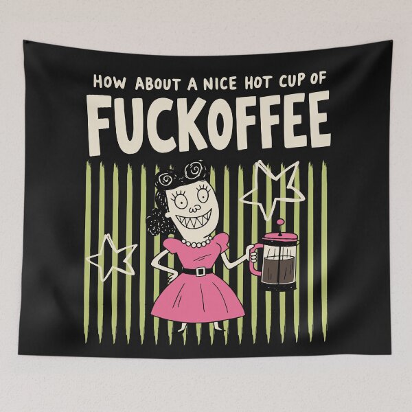 Item preview, Funny Sarcastic Coffee Humor Vintage Retro French Press Coffee Lover designed and sold by Studio Bootleg.