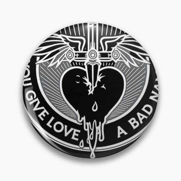 Item preview, Red You Give Love A Bad Name Bon Jovi designed and sold by cosmicCryptidCo.