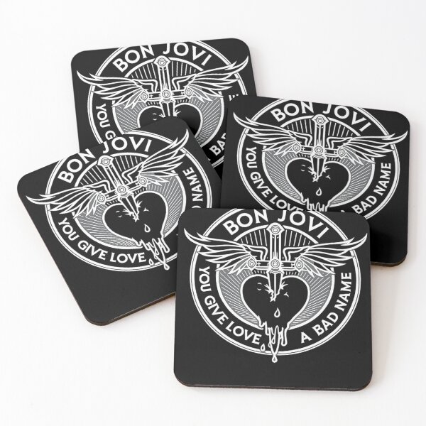 Item preview, Red You Give Love A Bad Name Bon Jovi designed and sold by cosmicCryptidCo.